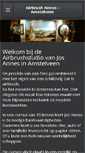 Mobile Screenshot of airbrush-annes.com